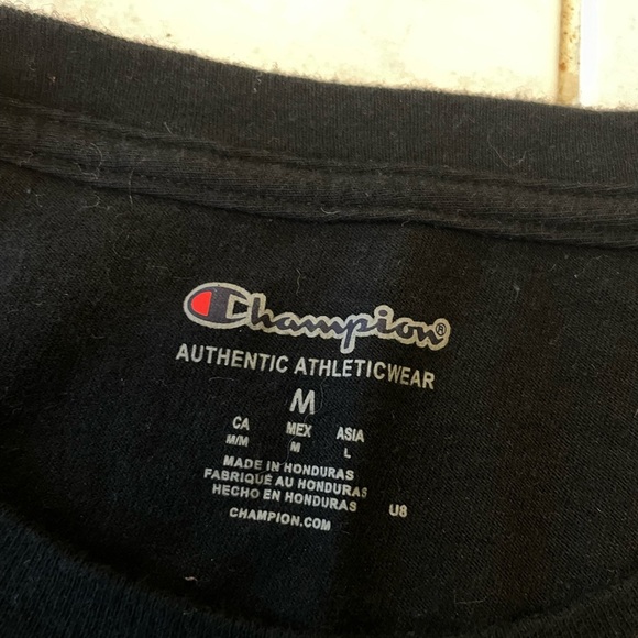 Champion Black T-Shirt - Picture 2 of 4